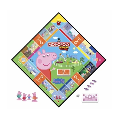 Gambar Monopoly Junior Peppa Pig - Mix