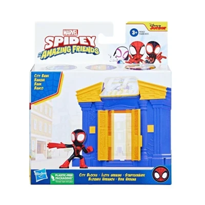 Gambar Marvel Set Spidey Amazing Friends City Blocks Random