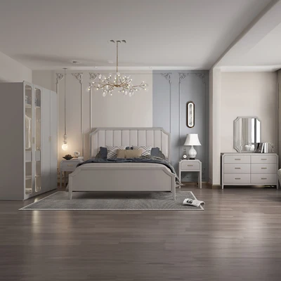 Gambar Informa 180x200 cm Charlotte Set Kamar Tidur - Taupe Muda