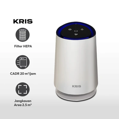 Gambar Kris 2.5 M2 Air Purifier Mini Cadr 20 M3/jam - Putih