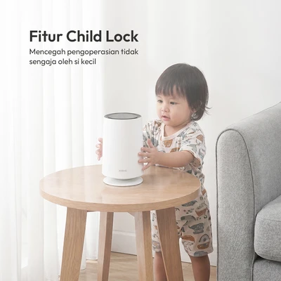 Gambar Kris Air Purifier Mini CADR 10 m3/jam - Putih