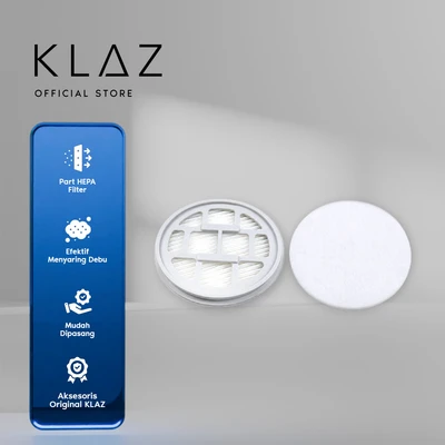 Gambar Klaz Part HEPA Filter Vacuum Cleaner Dry UV Cordless 2-in-1 - Putih
