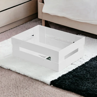 Gambar Stora Keranjang Penyimpanan Modular 30.5x22.5x22.5 cm - Putih