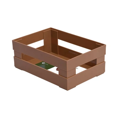 Gambar Stora Keranjang Penyimpanan Modular 22.5x15.5x9 cm - Cokelat