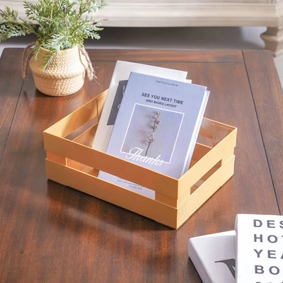 Gambar Stora Keranjang Penyimpanan Modular 30.5x22.5x22.5 cm - Cokelat