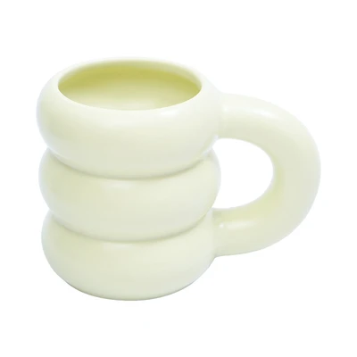 Gambar Appetite Aneko Mug Porcelain Honeycomb 300 ml Set 3 pcs - Mix