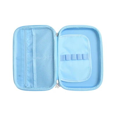 Gambar Disney Tempat Pensil Hardcase 3D Frozen Ukuran L - Biru