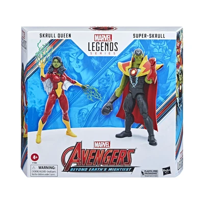 Gambar Marvel Set Action Figure Legends Queen & Super Skrull