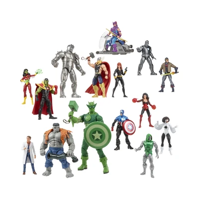 Gambar Marvel Set Action Figure Legends Queen & Super Skrull