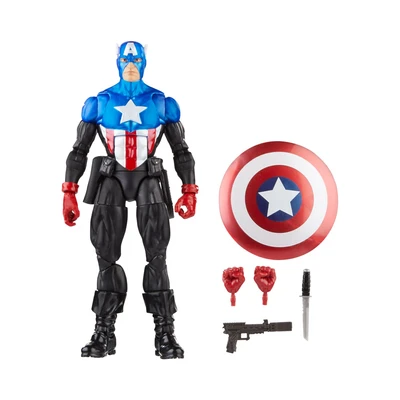 Gambar Marvel Set Action Figure Legends Captain America Bucky Barnes