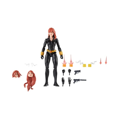 Gambar Marvel Set Action Figure Legends Black Widow F7089