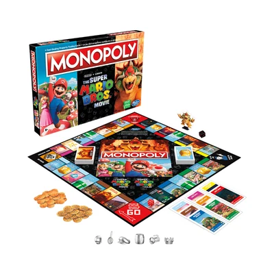 Gambar Hasbro Gaming Monopoly Super Mario Movie F6818