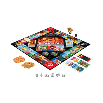 Gambar Hasbro Gaming Monopoly Super Mario Movie F6818