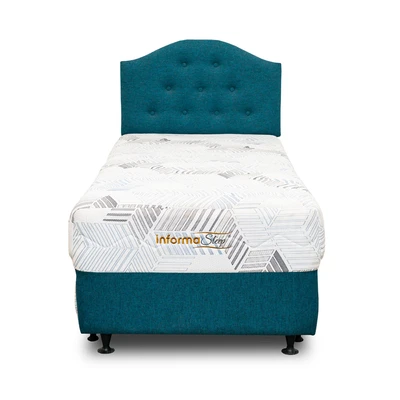 Gambar Informa Sleep 100x200x90 cm Kayrie Tempat Tidur 2 In 1 - Biru