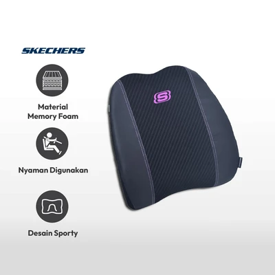 Gambar Skechers Bantal Punggung Mobil Skech-knit Series - Hitam