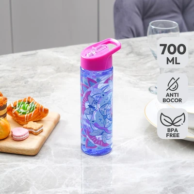 Gambar Smash Botol Minum Plastik Fashion Sipper 700 ml - Pink
