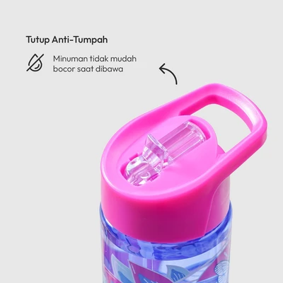 Gambar Smash Botol Minum Plastik Fashion Sipper 700 ml - Pink
