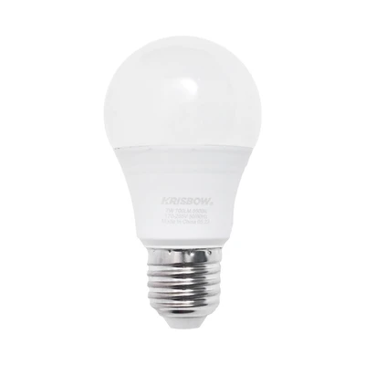 Gambar Krisbow Lumi Bohlam LED 7 Watt 700 Lumen Cool Daylight E27 - Putih