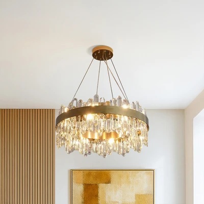 Gambar Informa Kirby Lampu Gantung Hias Oval - Gold