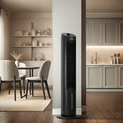 Gambar Sharp Air Cooler PJ-R34TY-B - Hitam