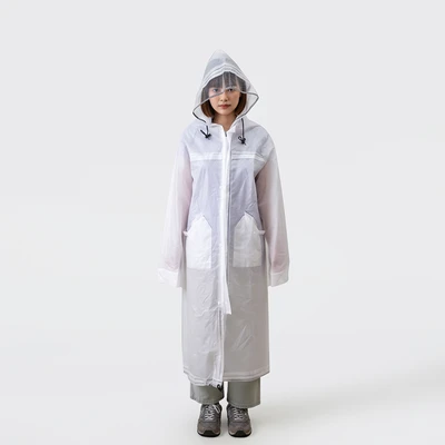 Gambar Soleil Jas Hujan Poncho - Putih