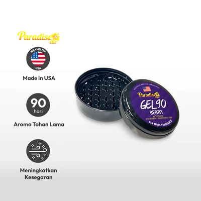 Gambar Paradise Air Berry Pengharum Mobil Slim Gel 90