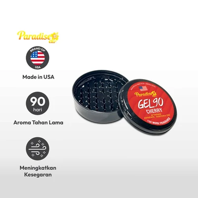 Gambar Paradise Air Cherry Pengharum Mobil Slim Gel 90