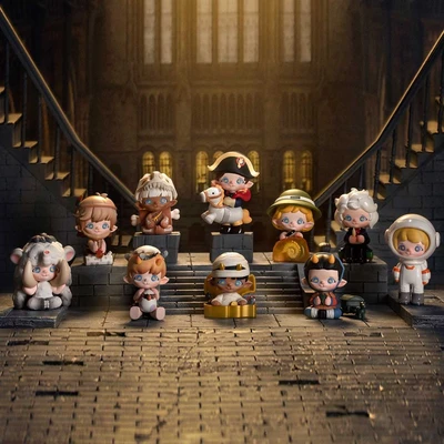 Gambar Pop Mart Minifigure Zoe Fantastic Museum Random