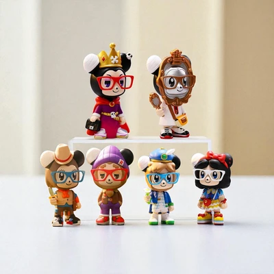 Gambar Pop Mart Minifigure Mousy Litttle Modern Fairy Tale Random