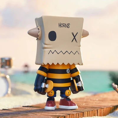 Gambar Pop Mart Minifigure Hands In Factory Horns Yard Random