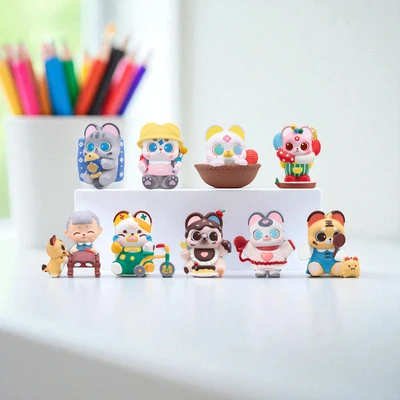 Gambar Pop Mart Minifigure Fubobo Tailor Shop Random