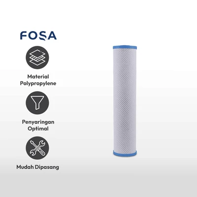 Gambar Fosa 20x4.5 Inch Cartridge Filter Air CTO 5 Micron