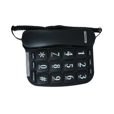 Gambar Krisbow Telepon Analog Big Button - Hitam