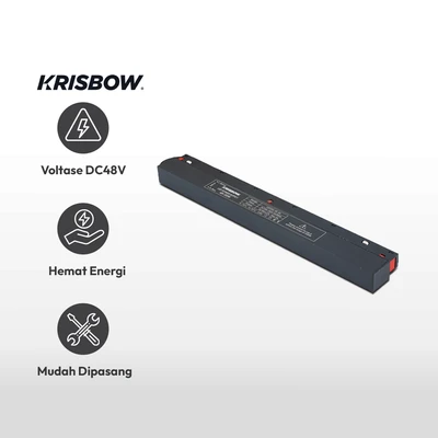 Gambar Krisbow Part Lampu Power Supply Magnetic FM Driver 200 Watt 48V