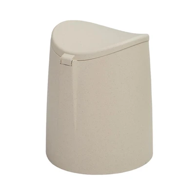 Gambar Tatay Ecohome Tempat Sampah Pedal Plastik 3 Liter - Krem Beige