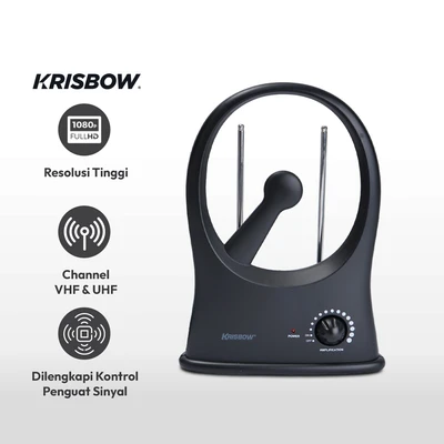 Gambar Krisbow Antena TV Digital Indoor UVAR-AV212