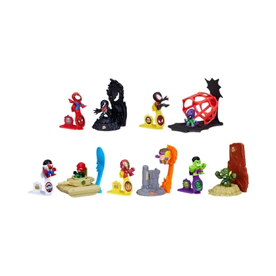 Gambar Marvel Set Stunt Squad Hero Vs Villain Random