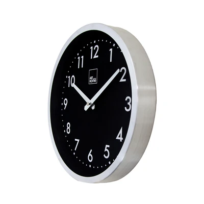 Gambar Arthome Jam Dinding 30 cm 90644ZW - Hitam