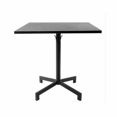 Gambar Soleil Nero Meja Teras Rectangle - Hitam