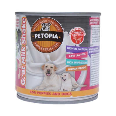 Gambar Petopia Pure Minuman Untuk Anjing Puppy Fresh Milk Shake 400 ml