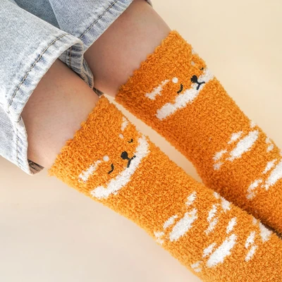 Gambar Ataru Set 2 Pasang Kaos Kaki Anak Motif Hewan