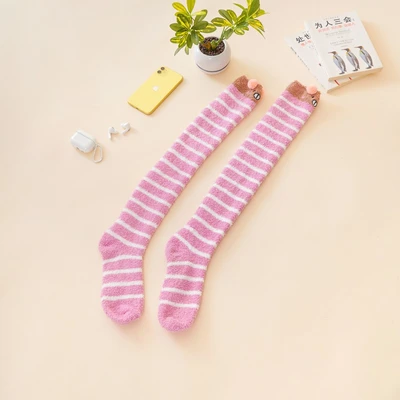 Gambar Ataru Kaos Kaki Winter Panjang - Pink