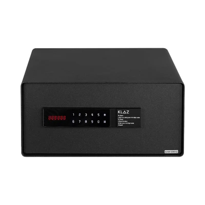 Gambar Klaz Brankas Hotel Layar Sentuh 42x37x20 cm HOB - Hitam