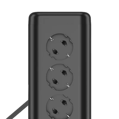 Gambar Krisbow Stop Kontak Tower 12 Soket & 4 Port USB-A