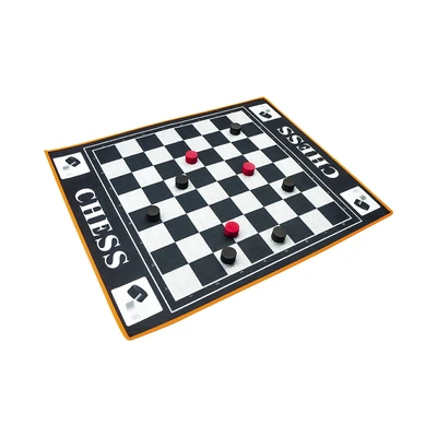 Gambar Kiddy Fun Set Giant Floor Mat Checkers 2018-11