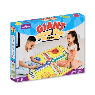 Gambar Kiddy Fun Set Giant Floor Mat Ludo 2018-12
