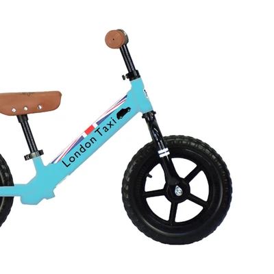 Gambar London Taxi Kick Sepeda Anak - Biru Muda