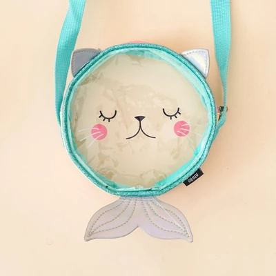 Gambar Ataru Tas Selempang Anak Mermaid Cat