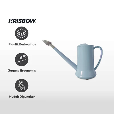 Gambar Krisbow Penyiram Tanaman Cylinder 2 Liter - Biru