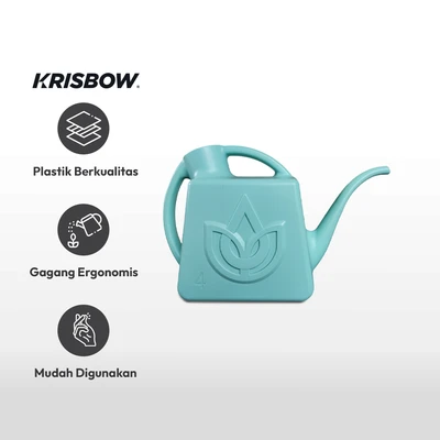 Gambar Krisbow Penyiram Tanaman Square 4 Liter - Biru